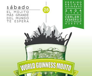 Aramón Cerler será escenario de récord guiness con el mojito más grande del mundo