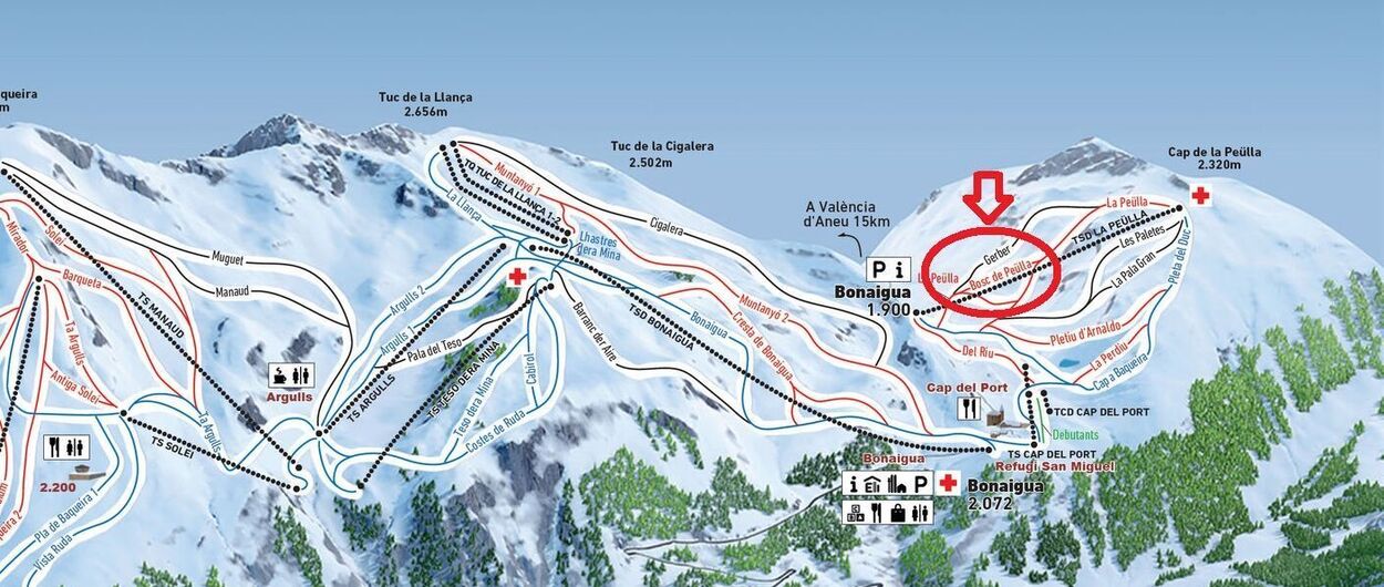 Baqueira Beret amplia area esquiable para está próxima temporada de esquí