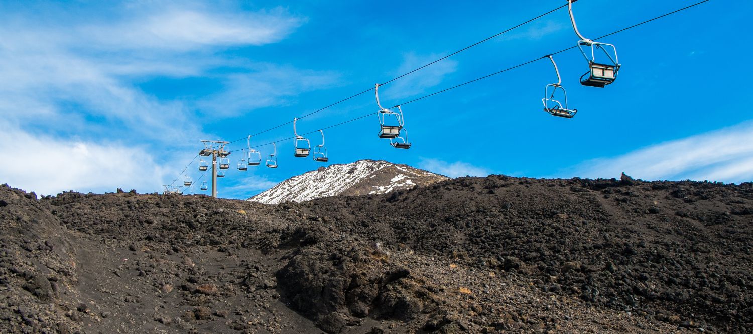 Linguaglossa: Comienza la temporada de esquí en las laderas norte del volcán Etna