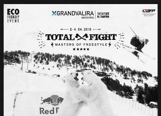 Cartel de lujo en el Grandvalira total fight freeski 2015