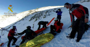 Las imprudencias tienen sus límites en la nieve