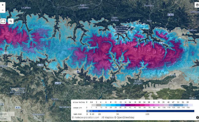 Más invierno y más nevadas